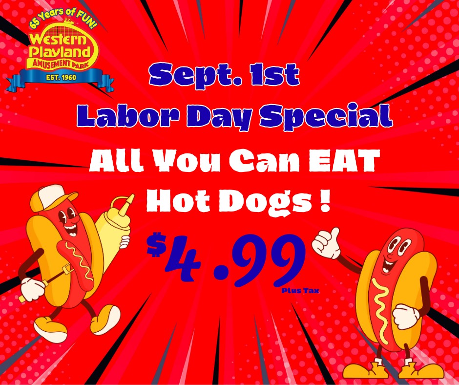 Labor Day Special - All You Can Eat Hotdogs